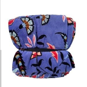 Vera Bradley Mural Garden Throw Blanket 80x50